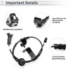 Hyundai Elantra 2016-2019 ABS Wheel Speed Sensor (2 x Sensors)