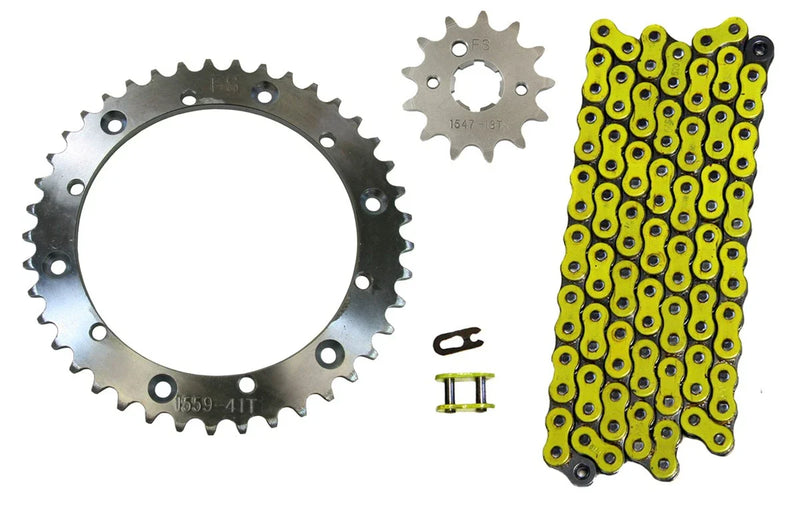 Yamaha Banshee Yellow 520x104 Drive Chain & 13/41 Sprockets (1989–2006)