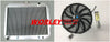Chrysler 300 / 300C V8 3 Row Aluminum Radiator & Fan (1967-1970)