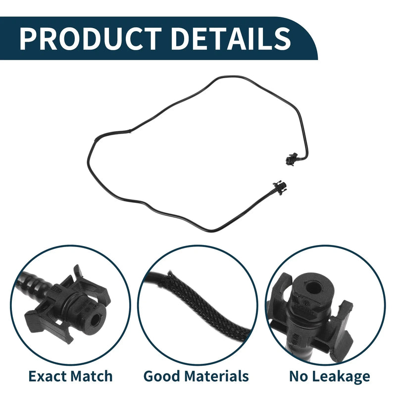 Ford Focus (2017-2018) Rubber Coolant Pipe Radiator Hose