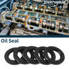 Oil Seal 5 x 30x47x6mm NBR Rubber Black Seal Ring Rotary Shaft Seal