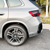 BMW X1 iX1 2 x Carbon Look Rear Bumper Side Corner Covers (2023-2024)