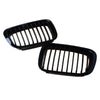 BMW E46 Sedan 325i 328i 330i Gloss Black Front Kidney Grille (1998-2001)