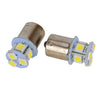 Car 4 x 1156 BA15S P21W 8SMD LED Daytime Running Light Bulbs