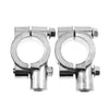 Motorcycle Chrome 22MM 8mm Handlebar Mirrors Mount Holder Clamp