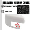 Ford F150 with Turn Signal Hole - White Mirror Covers (2021-2024)
