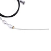 Ford Mustang 5.0L Stainless Steel Braided Throttle Cable (1986-1993)