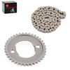 2x Cam Timing Chain 110L Camshaft Sprocket 38T Honda FourTrax 300 (1988-2000)
