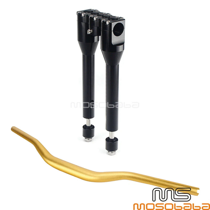 Harley Dyna Softail Street Bob 1. 1-1/2" Handlebar w/10" Riser (2018-2023)