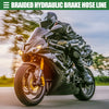 Motorcycle Brake Line / 120cm / Braided Hydraulic Brake Line