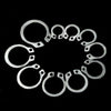 External Retaining Ring 8-18mm Assortment 100pcs Snap Storage Case Circlip
