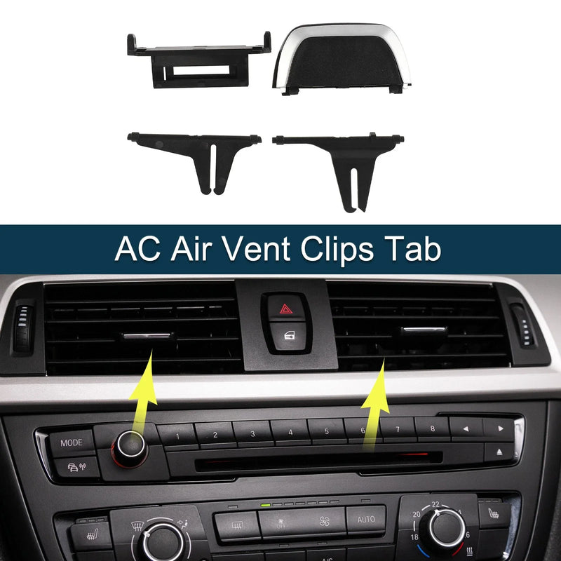 BMW Left Right Front Center 1 Set AC Air Vent Clips Tab