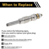 Diesel Engine - Silver Tone Steel Glow Plug (1 Pc)