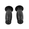 Vintage Motorcycle Handlebars Black Universal 7/8" 1" Easy-Hold Hand Grips