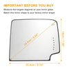 Chevrolet Silverado Right Upper Side Rearview Mirror Glass Heated