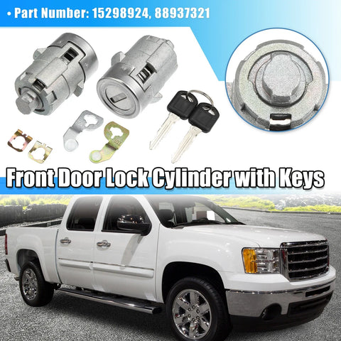 Chevrolet GMC Door Lock Cylinder Driver Passenger Side