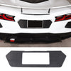 Corvette C8 Carbon Fiber Rear License Plate Frame Trim (2020-2024)