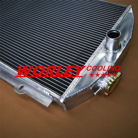 Chevy 350 V8 Hot / Street Rod 56mm Aluminum Radiator (1938)