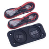 Car Motorcycle Boat DC 12-24V Dual LED Volt Meter