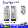 Corner Lights Lamp LH+RH Fits Nissan 925 Hardbody Navara D21 Truck 1990-95 D06