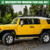Toyota FJ Cruiser Front Left Right Door Window Belt Weatherstrip (07-14)