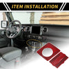 Jeep Wrangler Cigarette Lighter USB Socket Cover Trim (2011-2023)