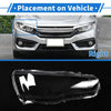 Mitsubishi Lancer 1 x Front Right Headlight Lens Cover (2008-2016)