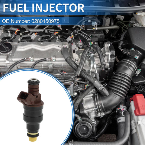 CHEVROLET Blazer S10 4.1 4WD Black Brown Fuel Injector (1998-1999)