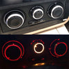 VW Golf MK4, Passat B5, Bora 3 x A/C Control Knob Switch Panel (1998-2006)