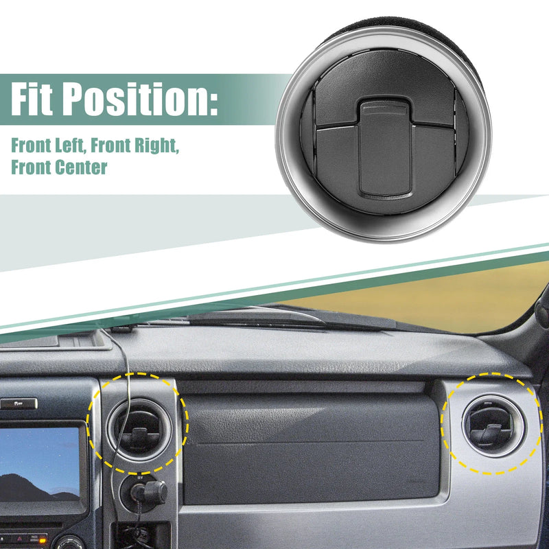 Ford F-150 4 Pcs Front AC Heater Air Vent (2012-2014)