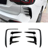BMW X3 G01 M Sport Rear Side Air Vent Trim Splitter (2022-2024)
