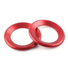 Honda Civic 10th Gen (2016-2021) 2 Pcs A Pillar Horn Ring Cover Red