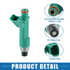 Toyota Camry Fuel Injector 2.4L Green 4 x (2004-2009)