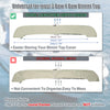 3 Bow 4 Bow Boat Bimini Top Boot Beige 73-78 Width