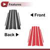 Toyota Corolla 6 Pcs Carbon Fiber Door Pillar Trim (1998-2002)