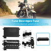 Car Auto 7 Way Multi Fuse Block Box Holder + 9 x 12-32V Fuses