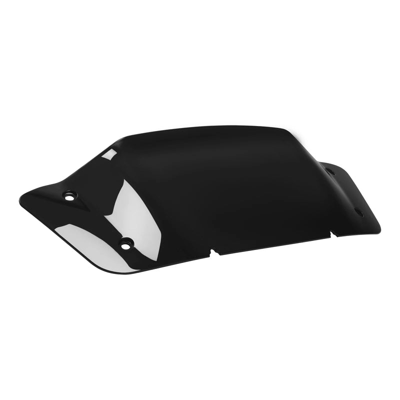 Harley CVO Street Glide (2023-2024) Black 7'' Windshield & Bracket Risers