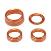 Dodge Charger Orange Steering Wheel Shift Paddle Extension Trim Set