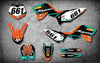 KTM 65 Custom Graphics Kit VITAL Style Decals (2009-2015)