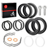 Harley Sportster XL883 / XL1200 / FXD Front Fork Dust Oil Seals Rebuild Kit 39mm