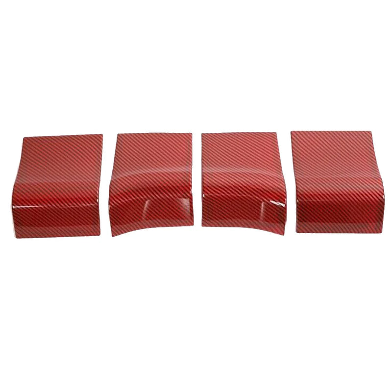 Ford F150 4x Carbon Fiber ABS Interior Door Handle Trim (2015-2021)