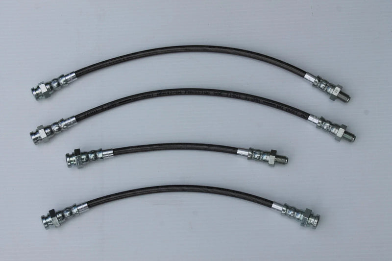 Nissan 280ZX Series 1 Braided Brake Hose Set (4)