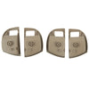 Fe 2 x Left Driver Inside Door Handle Beige Plastic (2007–2012)
