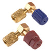 Car A/C High & Low Side Couplers R12 to R134a Adapter