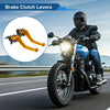 Kawasaki Z750 Levers / Adjustable Short Brake Clutch Solid Gold Tone (2007–2012)