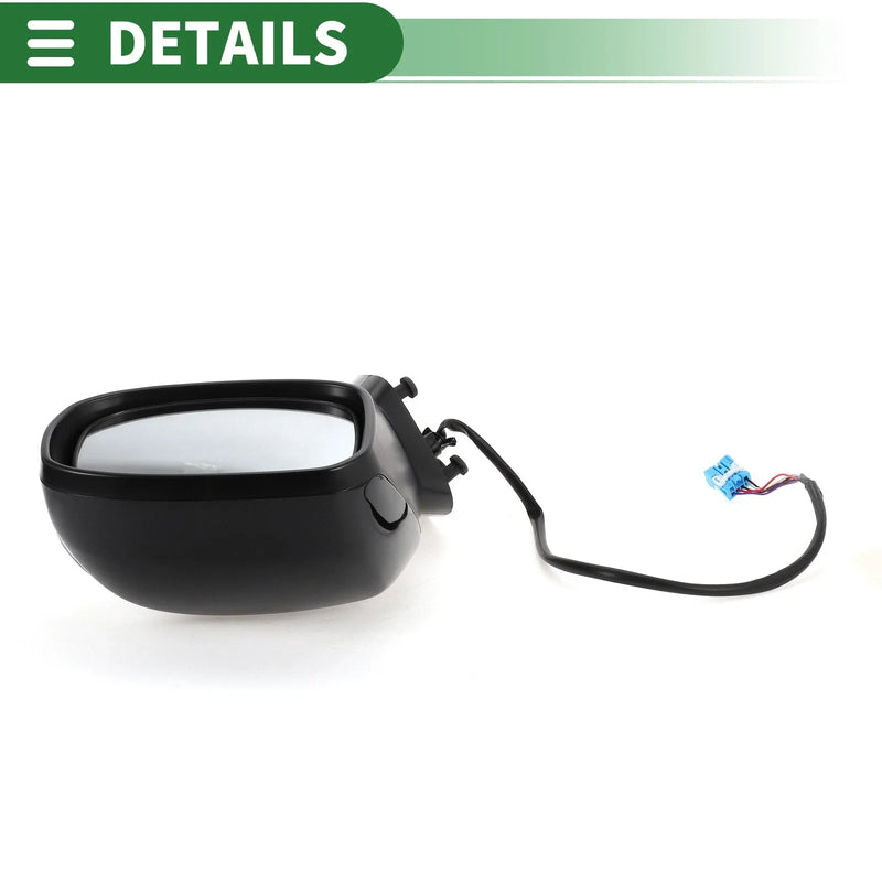 Honda Civic (2016-2021) Gloss Black Right Side Door Mirror Replacement