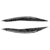 BMW 5 Series F10 Headlight Eyebrow Eyelid Covers (2010-2013)