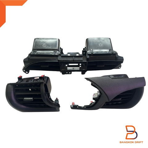 Toyota Hilux Ute Revo Black Center Dashboard Air Vents Panel (2015-2024)