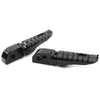 Street Scrambler 900, T100, T120 Black Rear Footrests (2016-2023)