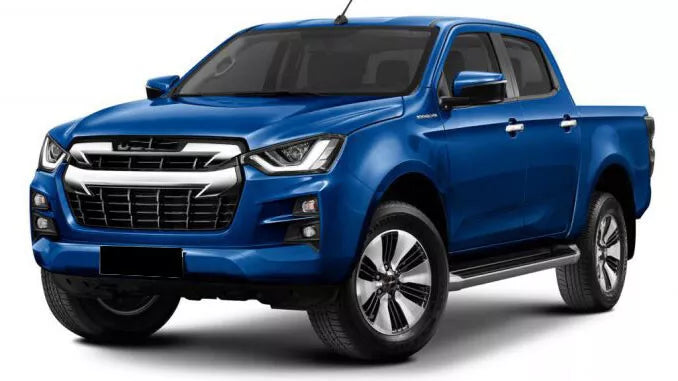 Isuzu D-Max Tailgate Handle Black Camera Hole (2020-2022)